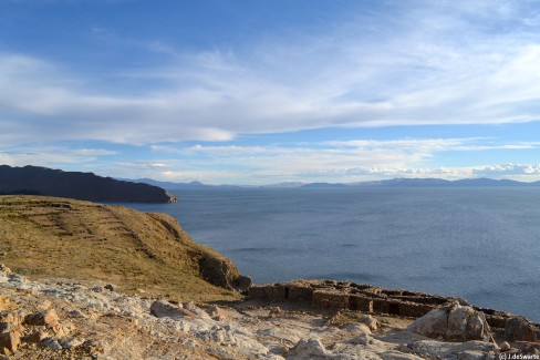 Vestige Inca sur l'ile du soleil