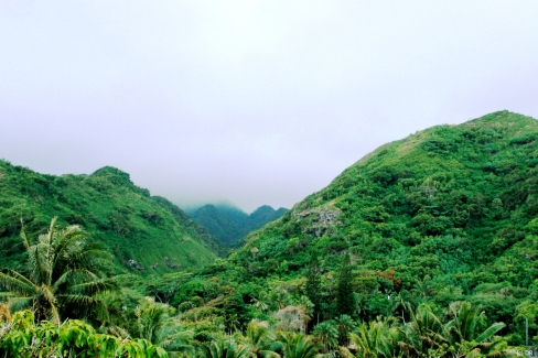 Panorama sur les montagnes de Cardamone