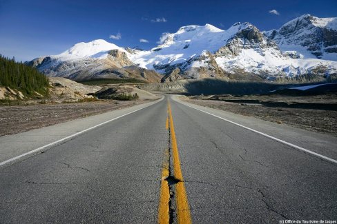 Parc National de Jasper, Promenade des glaciers