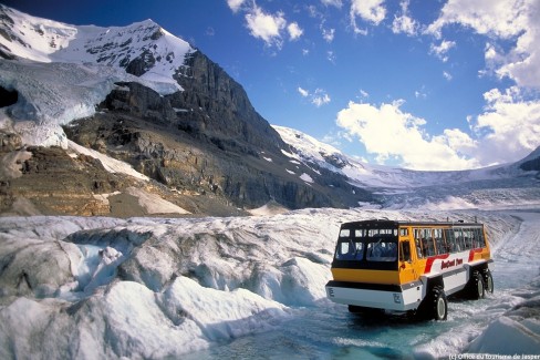 Parc National de Jasper champ de glace, Columbia