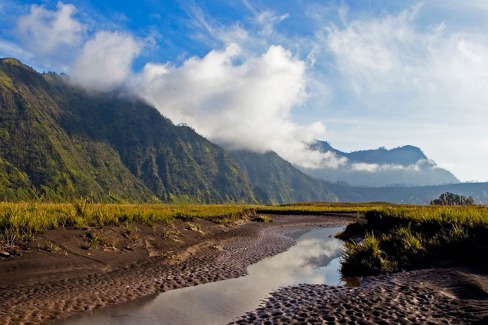 Paysage de la région du mont Bromo