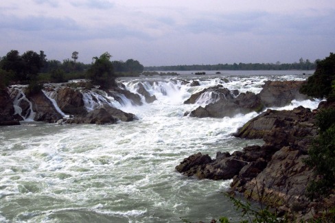 Les chutes d’eau de Kone Phapheng sur le Mékong