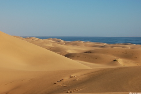 Dunes de sable en Namibie
