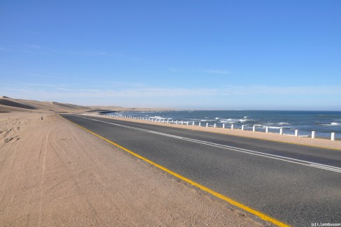 Route de la cote en Namibie