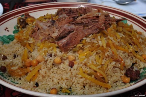 Le Plov, plat traditionnel ouzbek
