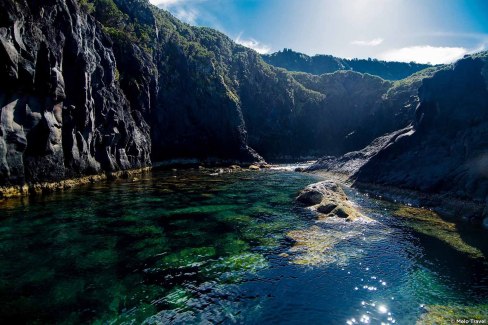 Les piscines naturelles "Simão Dias", sur l'île de São Jorge