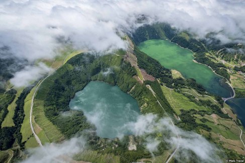 Les lacs de Sete Cidades, sur l'île de São Miguel