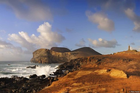Randonnée sur le volcan Capelinhos, sur l'île de Faial