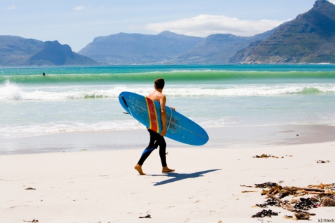 Région du cap, paradis des surfeurs