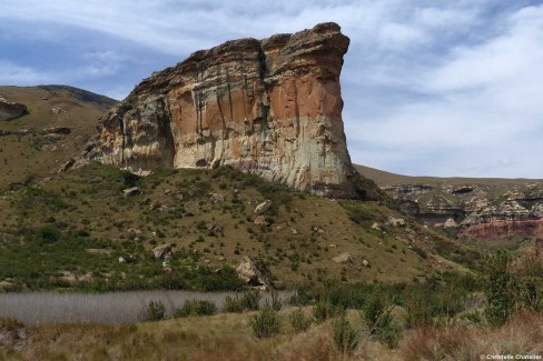Les roches du Drakensberg en Afrique du Sud