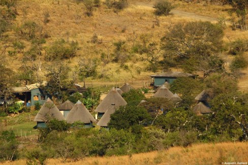 Hébergement traditionnel dans le KwaZulu Natal, Afrique du Sud