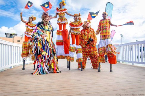 Jour de carnaval à Antigua