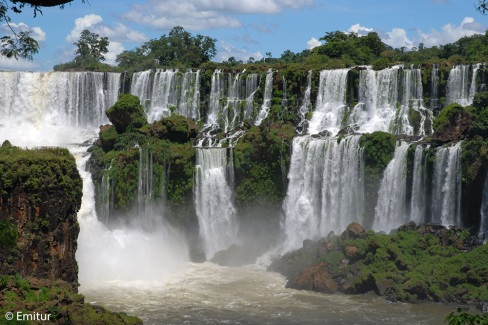Les chutes d'Iguazu du côté argentin