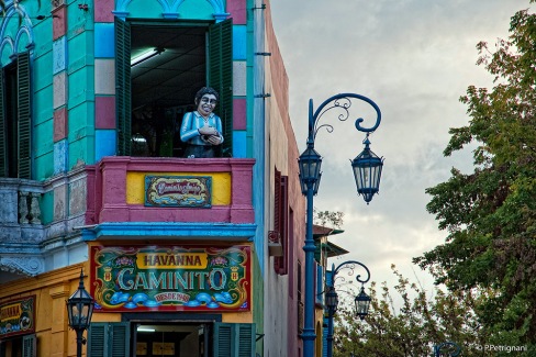 Les maisons colorées de la Boca à Buenos Aires