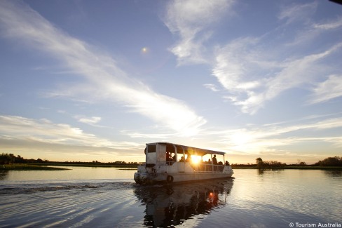 Gagudju Lodge, Cooinda. Home of Yellow Water. tourism travel kakadu boat tour wetland sunset. IHG
Photographer: david Hancock. Copyright: SkyScans