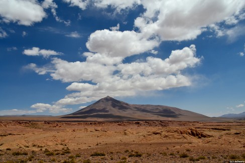 Volcan dans le sud Lipez en Bolivie