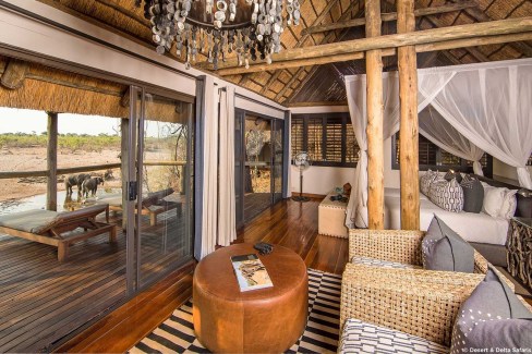 Allier confort et architecture traditionnelle dans le Parc National de Chobe