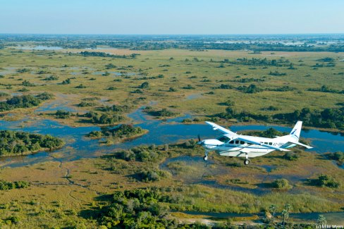 Survol de l'Okavango