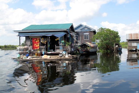 Maison traditionnelle des rives de la rivière