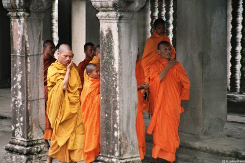 Les temples d'Angkor, éternel lieu de pèlerinage bouddhiste