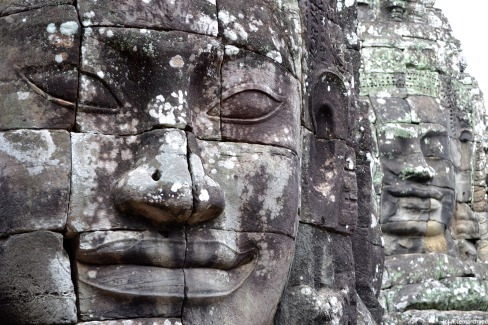 Les tours à visages du temple Bayon