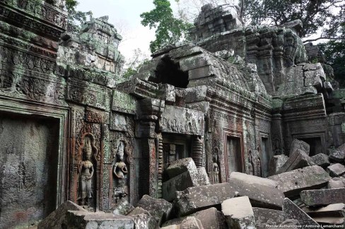 Temple de Preah Khan dans la cité d'Angkor