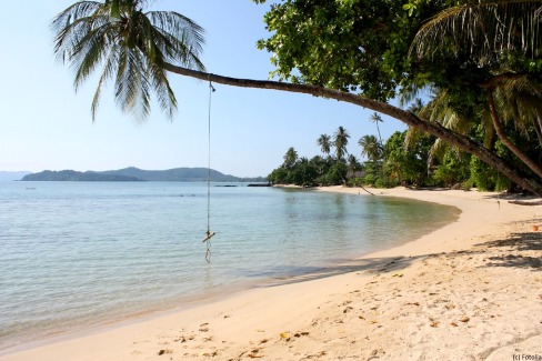 Plage intimiste et reculée à Sihanoukville