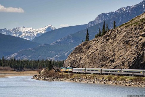 Paysage de la Great Western Way au Canada