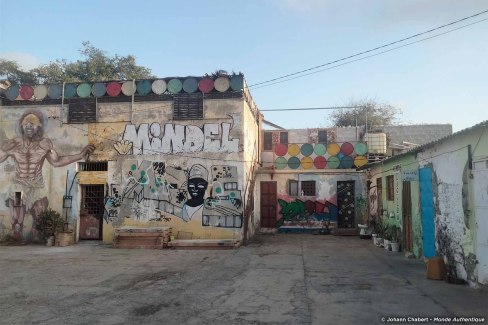 Art urbain dans les rues de Mindelo