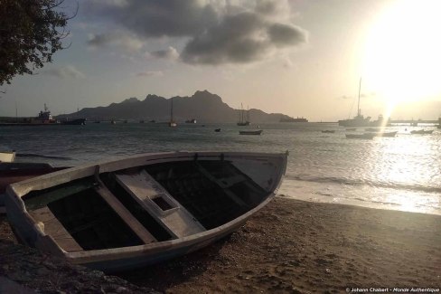 Plage du port de Mindelo