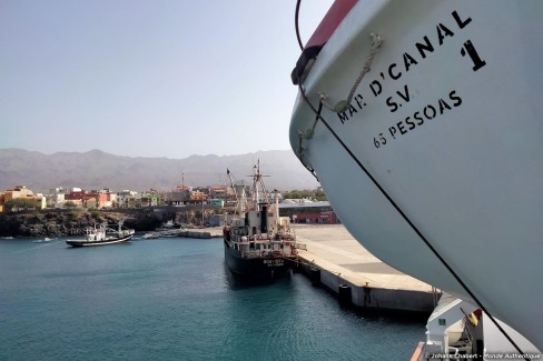 Arrivée à Porto Novo sur lîle capverdienne de Santo Antão