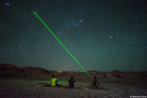 Observation des étoiles en Atacama