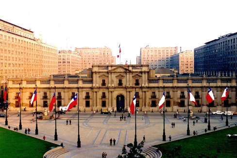 La Moneda à Santiago