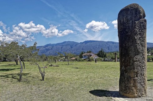 Paysage des alentours de San Agustin dans le sud de la Colombie