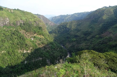 Vue sur le fleuve Magdalena à San Agustin