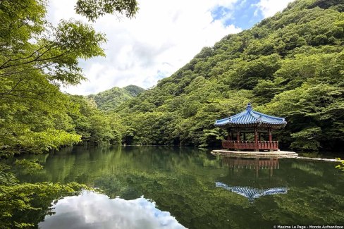 Pavillon au coeur de Naejangsan