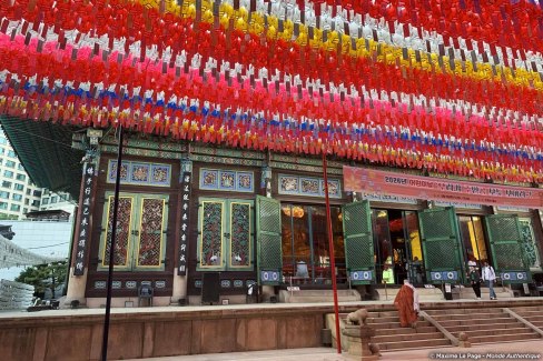 Temple Jogyesa à Séoul