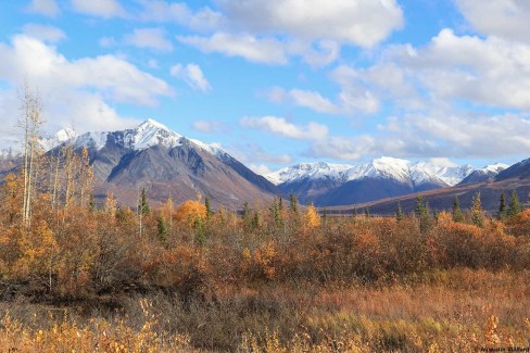 Montagnes autour de Denali