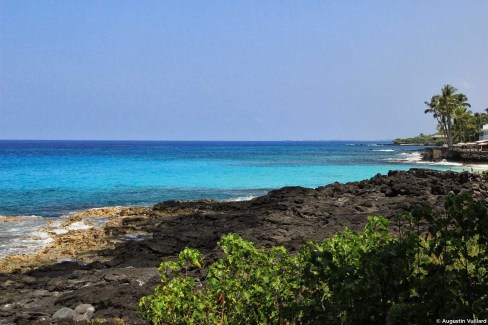 Côte sud de Big Island, île principale de l'archipel d'Hawaï