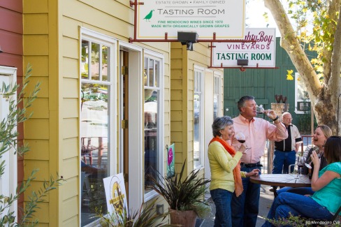 3- Wine Tasting in Hopland (credit Mendocino CVB)