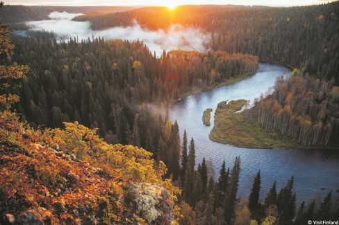 Parc national d'Oulanka en Finlande