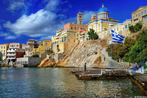 Ile de Syros en Grèce