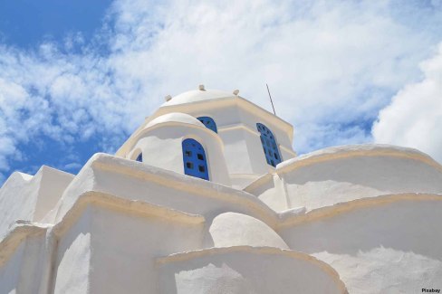 Architecture cycladique à Sifnos en Grèce