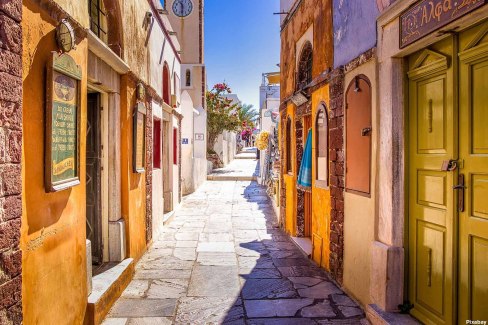 Balade dans les ruelles des îles cycladiques