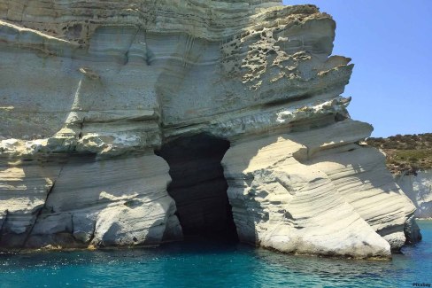 Lagon bleu à Kleftiko, Milos