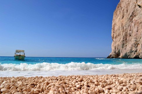 Plage de Zakynthos en Grèce