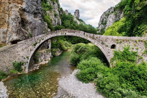 Magnifique paysage des Zagori en Grèce