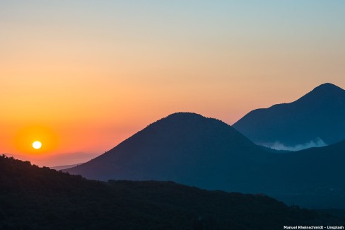 Montagne Le Magne en Grèce continentale