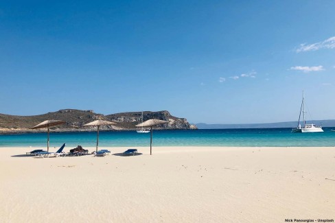 Plage de rêve d'Elafonissos