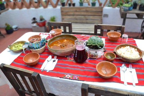 Cours de cuisine au Guatemala